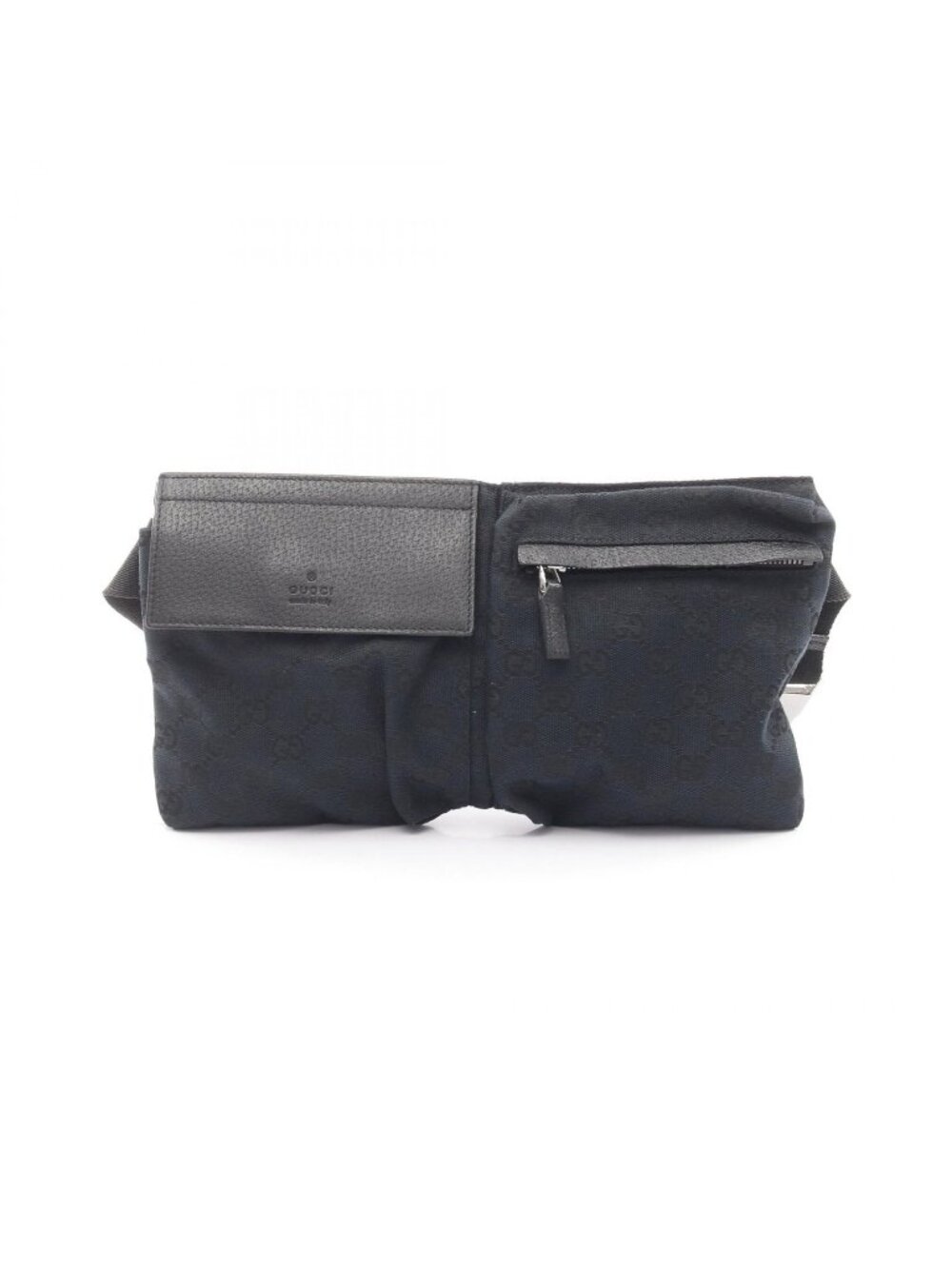 Gucci Waist Bag GG Canvas Black